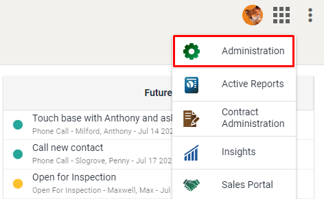 Screenshot of transfer activity permission step 2