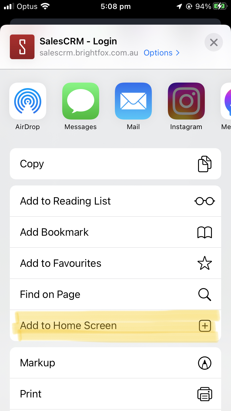 save as an app image 2